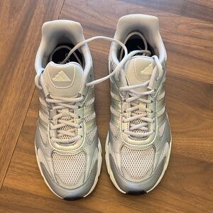 adidas Women's Silver White Sneakers